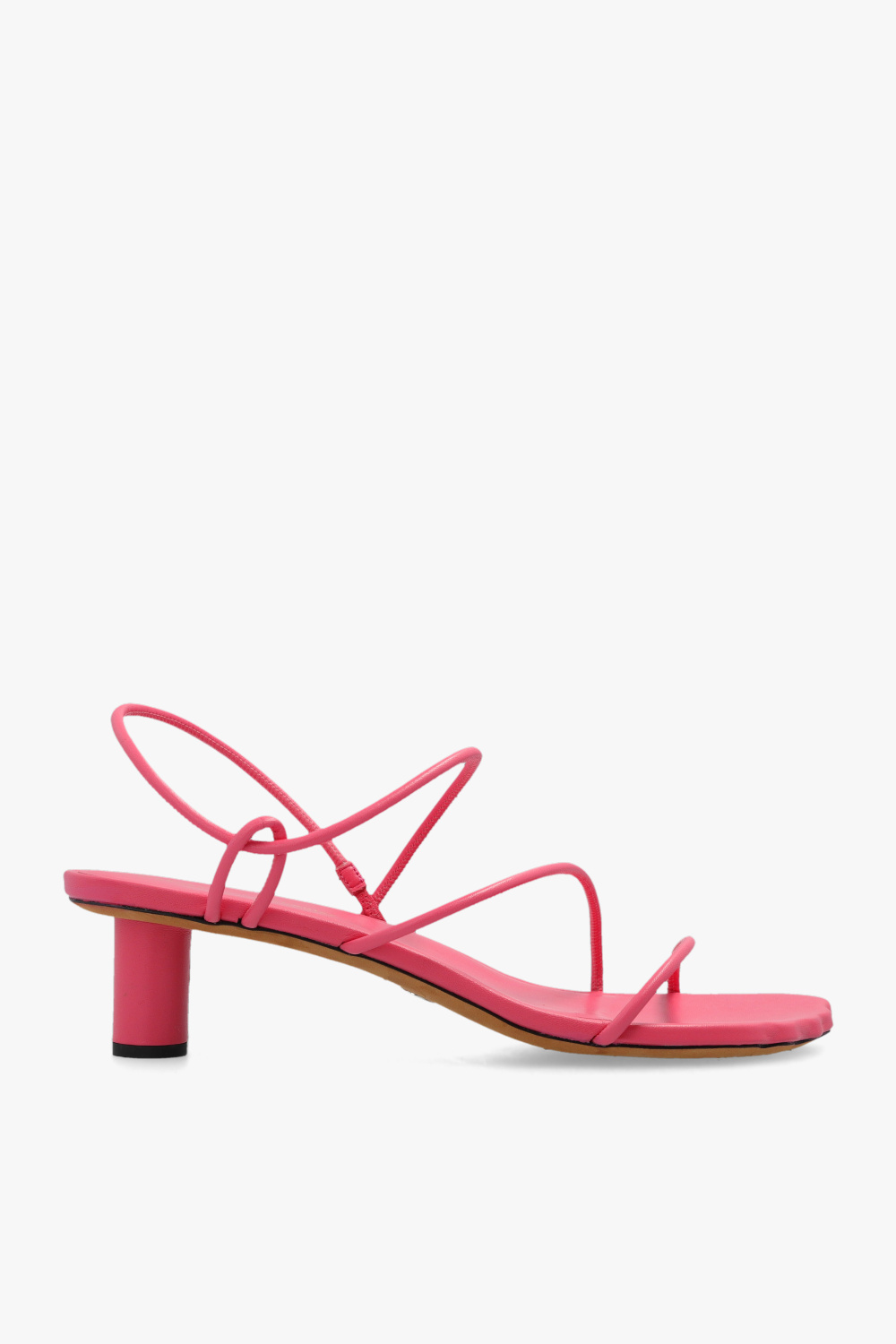 Pink Sculpt heeled sandals Proenza Schouler Vitkac GB